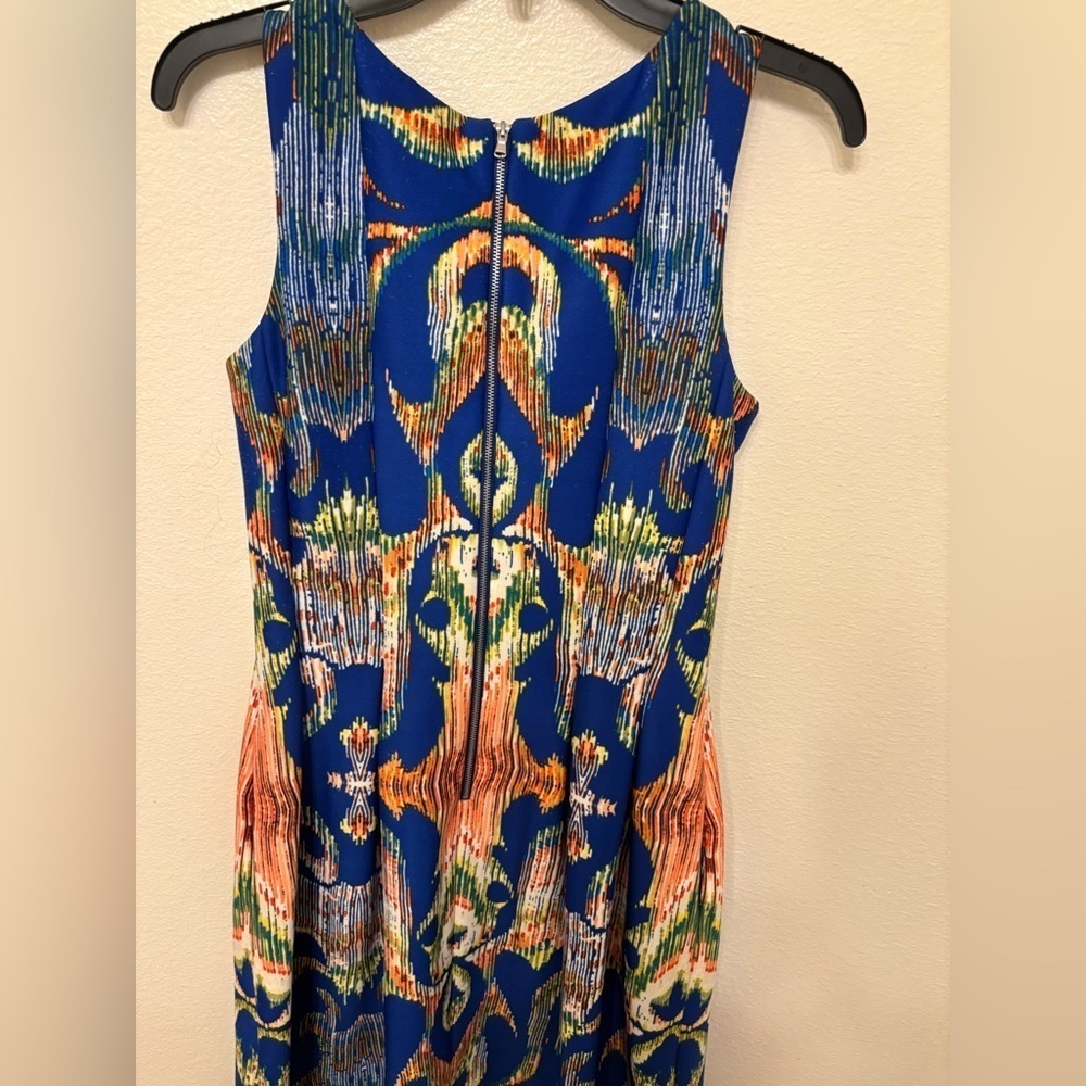 Gabby Skye Multicolor Abstract Dress - Picture 2 of 5